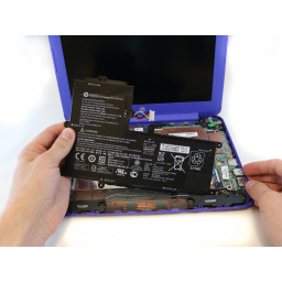 Замена батареи HP Stream 11-r020nr